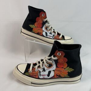 Converse Chuck Taylor 70 Hi High Dia De Muertos Sneakers Mens 6 Women’s 8